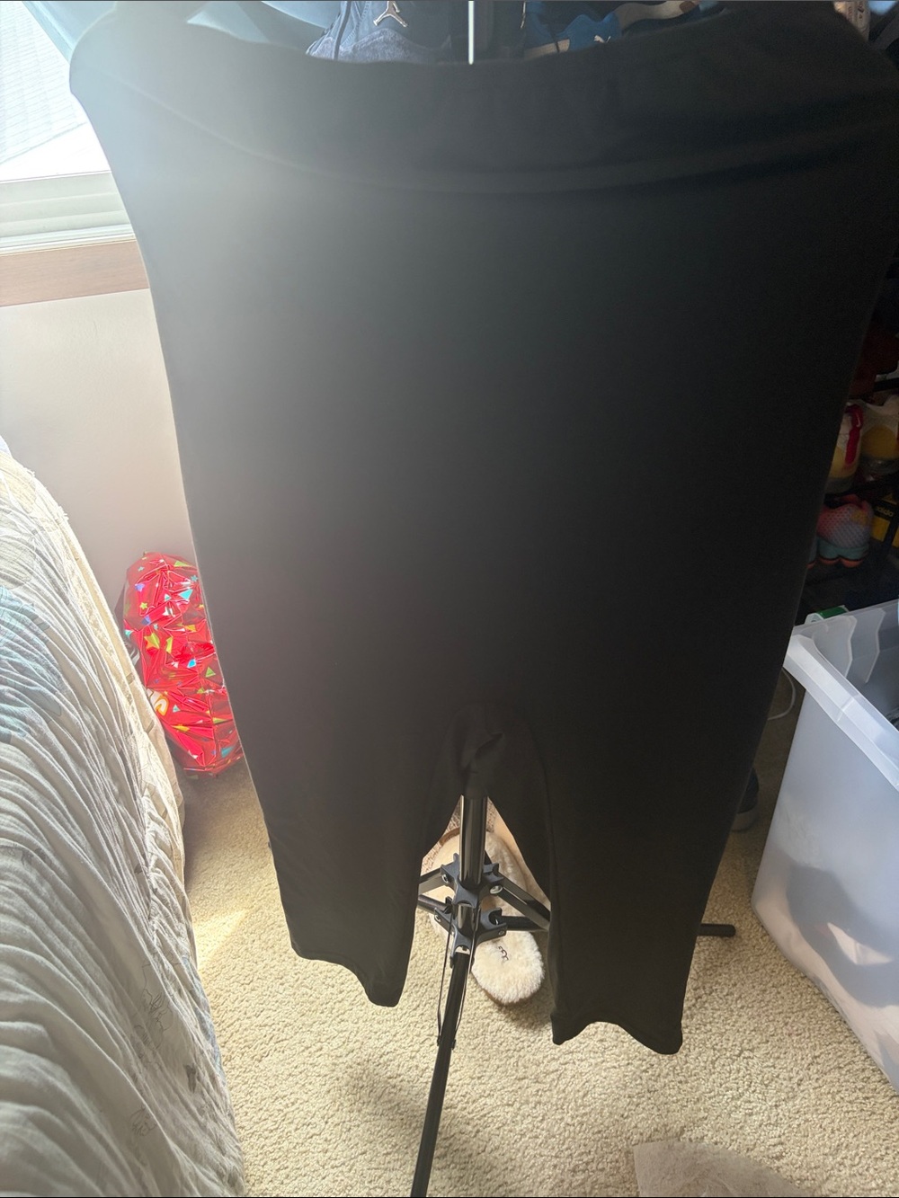 Black High-Waist leggings